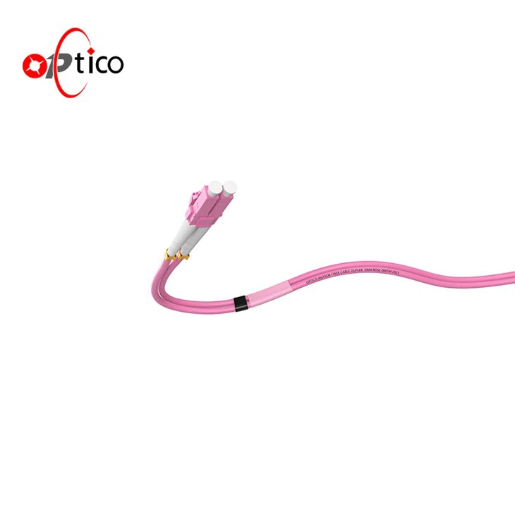 LC PC LC PC OM4 Duplex Patchcord